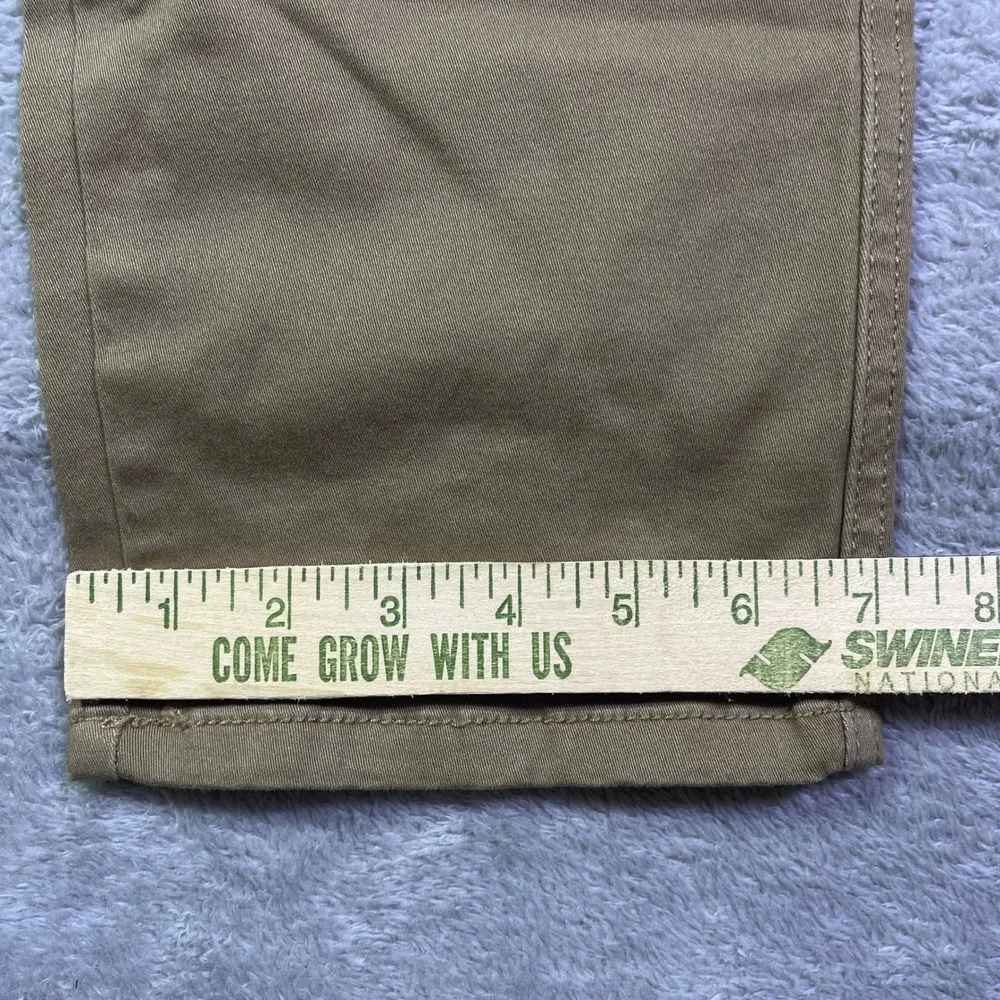 Bleeker‎ & Mercer Men's Cargo Pants Brown Utility Rider Moto Biker Size 38x32